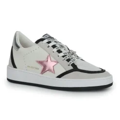 Sale DENISSE 9 - PINK/SILVER MULTI Low Tops