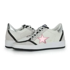 Sale DENISSE 9 - PINK/SILVER MULTI Low Tops