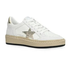 Discount DENISSE 28 - RAFFIA/SNAKE GOLD Low Tops