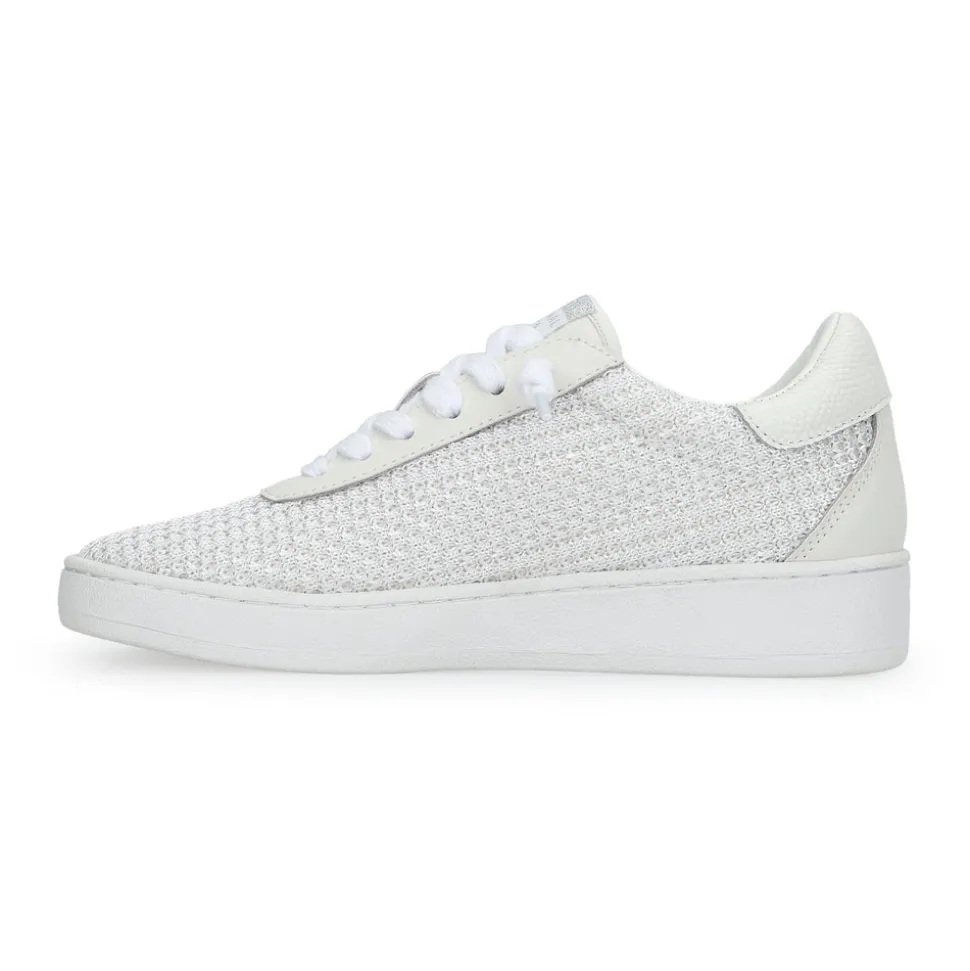 New DENISSE 30 - WHITE CROCHET Low Tops