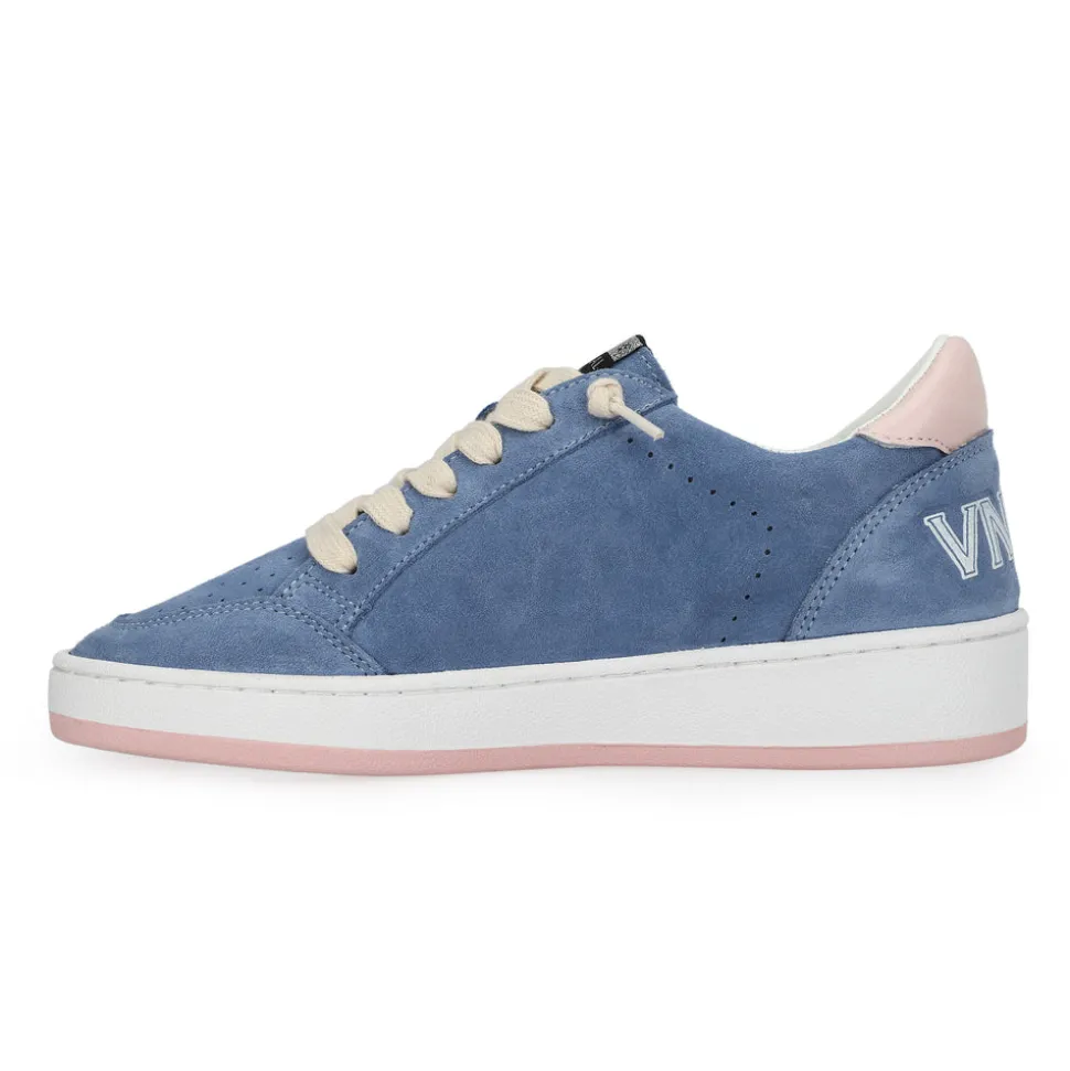 Hot DENISSE 19- BLUE SUEDE Low Tops