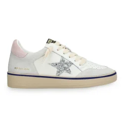 Flash Sale DENISSE 22- SILVER GLITTER/BLUE STRIPE Low Tops
