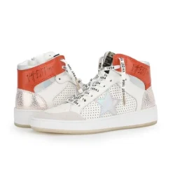 Clearance DREAM 13 - ORANGE MULTI High Tops
