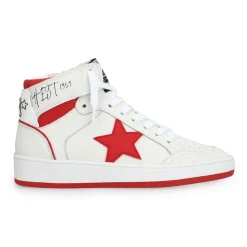 Online DREAM 22 - RED MULTI High Tops