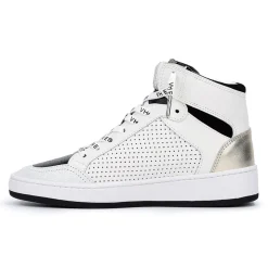 Cheap Dream 8- Black White Multi High Tops