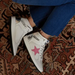 Sale DREAM - WHITE/PINK High Tops