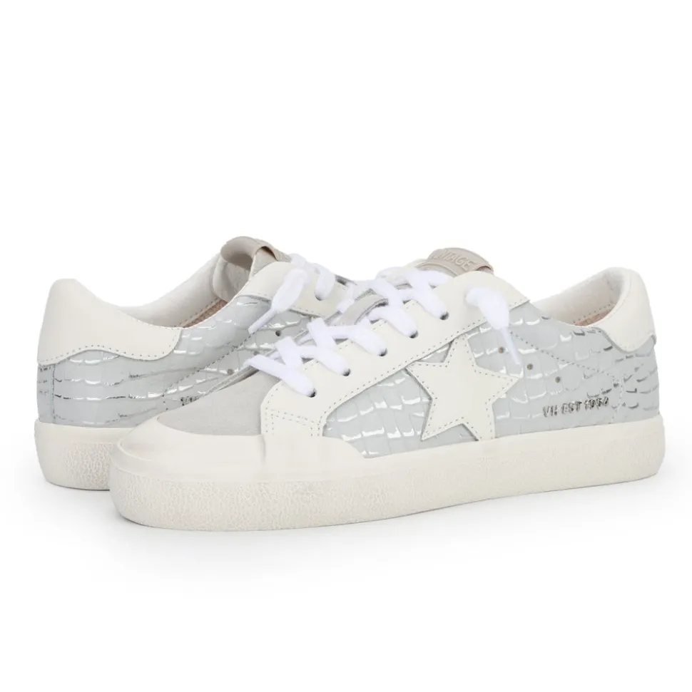 Online EDEN - SILVER MULTI Low Tops