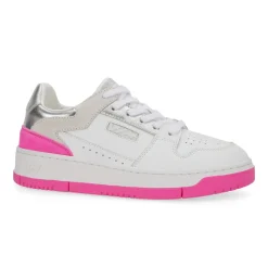 Best FINESSE - NEON PINK SILVER Low Tops