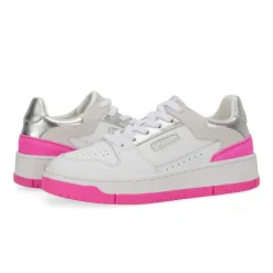 Best FINESSE - NEON PINK SILVER Low Tops