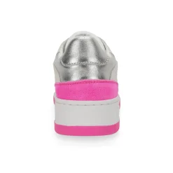 Best FINESSE - NEON PINK SILVER Low Tops