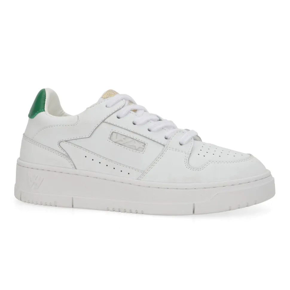 Best FINESSE - WHITE GREEN Low Tops