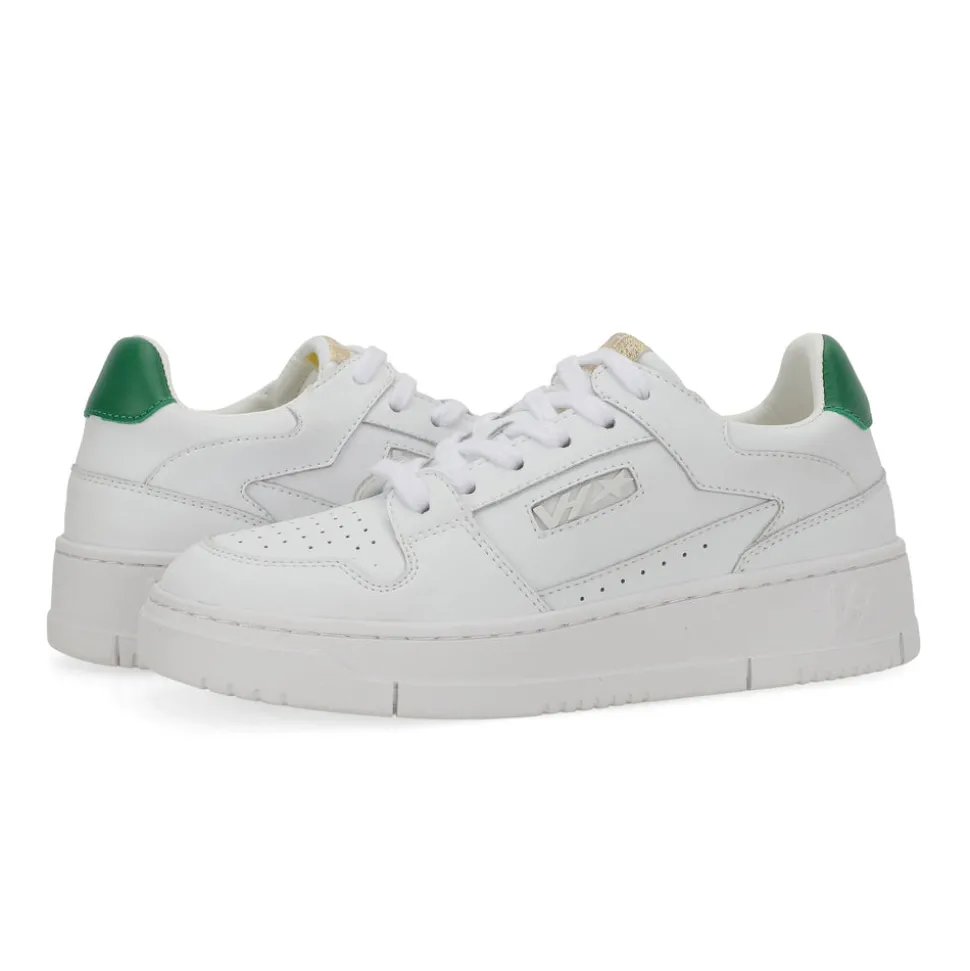 Best FINESSE - WHITE GREEN Low Tops