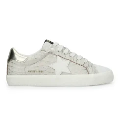 Fashion FLAIR 39 - GOLD CROCO Low Tops