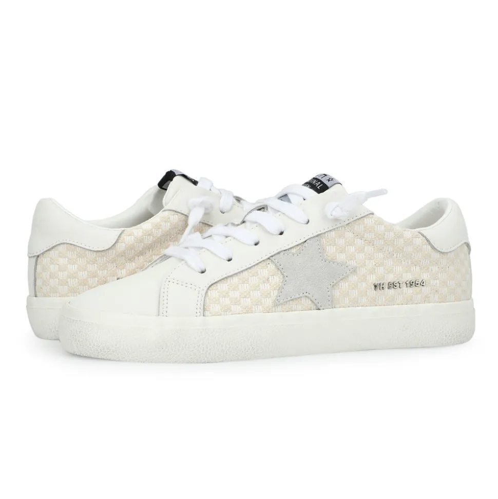 Cheap FLAIR 44 - NATURAL CHECKERED Low Tops