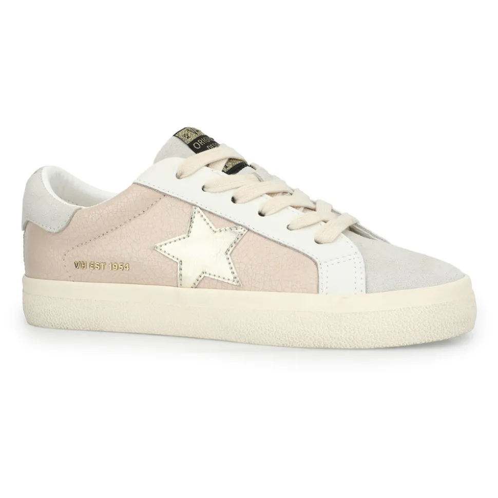 Cheap FLAIR 30 - TAUPE CRACKED LEATHER Low Tops