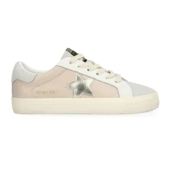 Cheap FLAIR 30 - TAUPE CRACKED LEATHER Low Tops