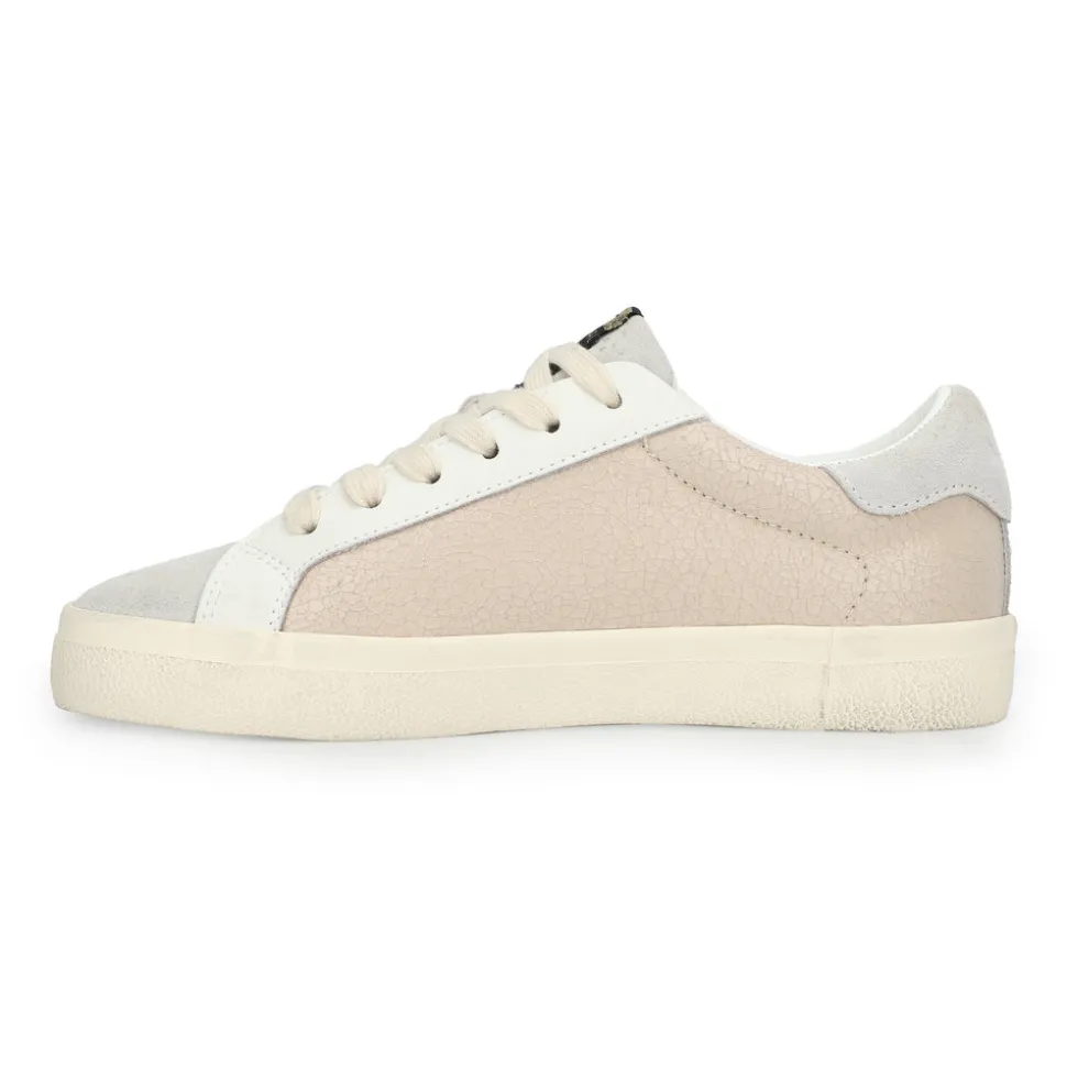 Cheap FLAIR 30 - TAUPE CRACKED LEATHER Low Tops
