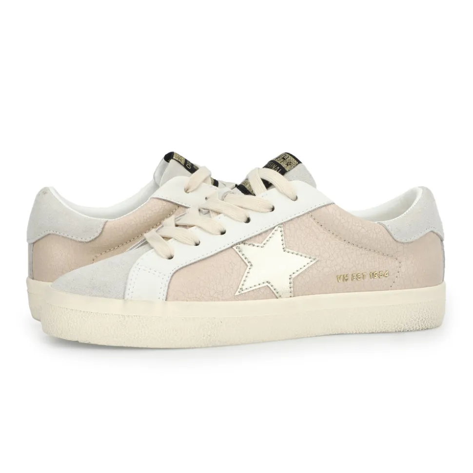 Cheap FLAIR 30 - TAUPE CRACKED LEATHER Low Tops