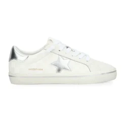 Cheap FLAIR 35 - WHITE CHECKERED/SILVER Low Tops