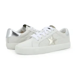 Flash Sale FLAIR - WHITE QUILTED Low Tops