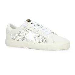 Best GADOL 31 - WHITE PEBBLED/ WASHED SILVER Low Tops