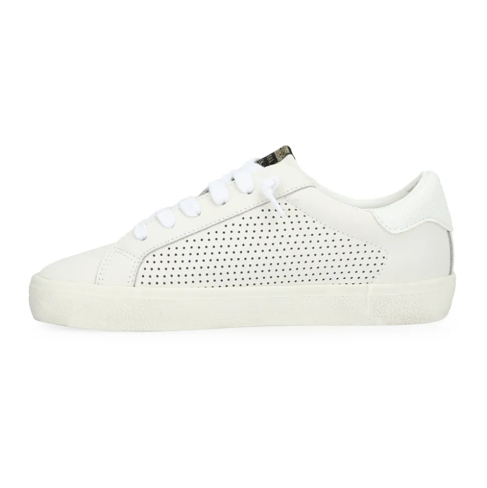 Best GADOL 31 - WHITE PEBBLED/ WASHED SILVER Low Tops
