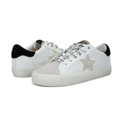 Outlet GADOL - WHITE GREY GOLD Low Tops