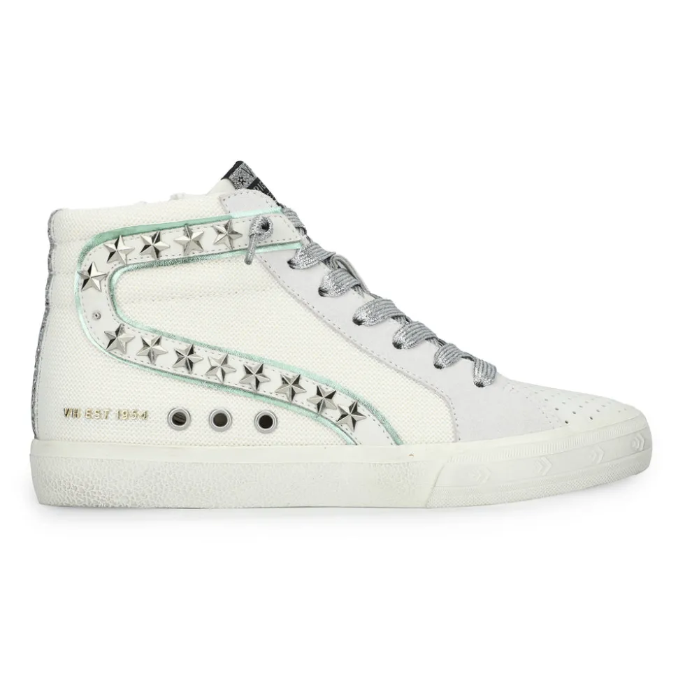 New GADOL HIGH 17 - METALLIC GREEN/WHITE High Tops