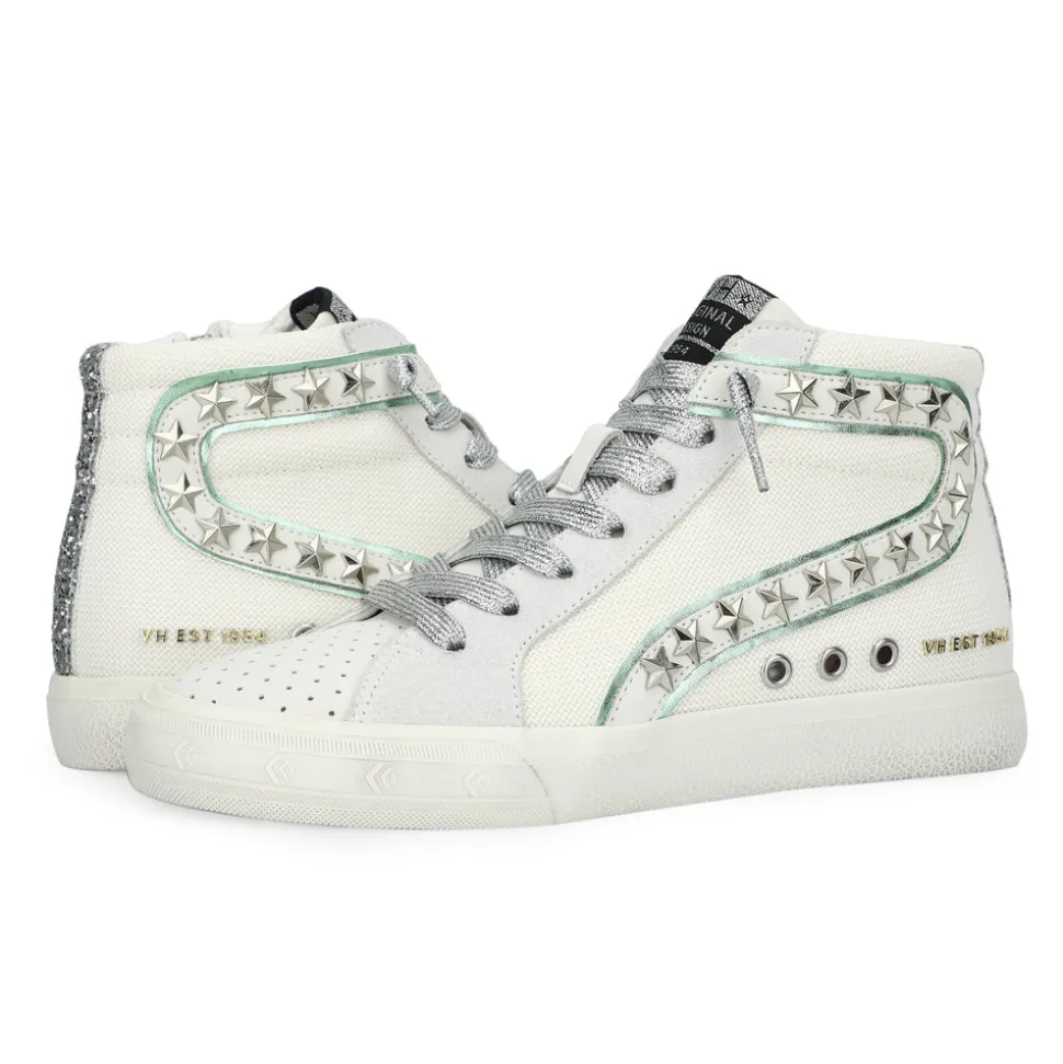 New GADOL HIGH 17 - METALLIC GREEN/WHITE High Tops