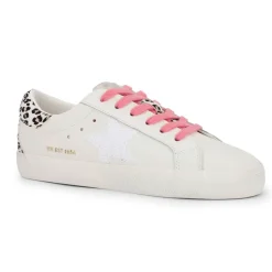 Cheap GISELLE - WHITE CHEETAH Low Tops