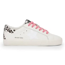 Cheap GISELLE - WHITE CHEETAH Low Tops