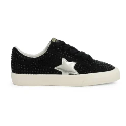 Cheap GRANDE - BLACK FULL RHINESTONE Low Tops