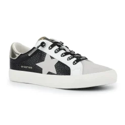 Fashion GRANDE - BLACK PEBBLED GREY Low Tops