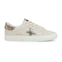 Clearance GRANDE - NUDE QUILTED Low Tops