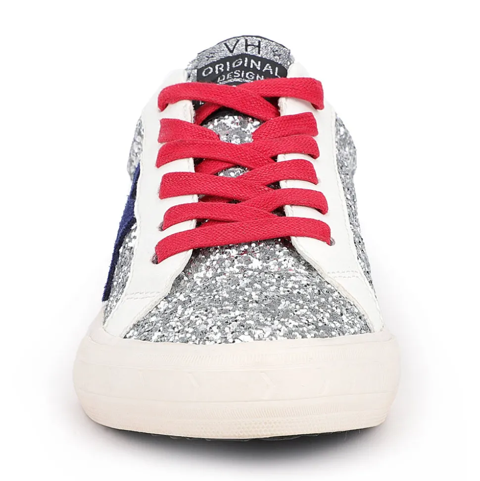 Sale GRANDE - SILVER GLITTER MULTI Low Tops