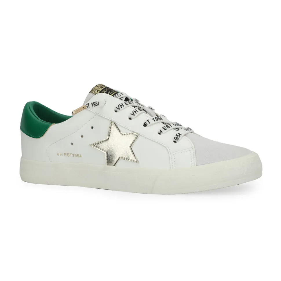 Discount GRANDE - WHITE GOLD GREEN POP Low Tops