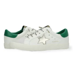 Discount GRANDE - WHITE GOLD GREEN POP Low Tops