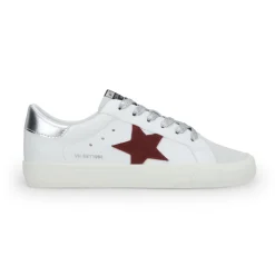 Discount GRANDE - WHITE MAROON GREY POP Low Tops