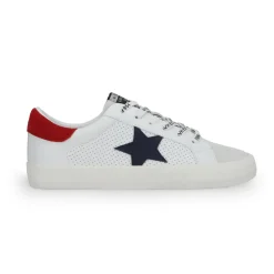 Flash Sale GRANDE - WHITE NAVY RED Low Tops