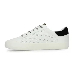 Clearance GRANDE - WHITE WASHED GOLD Low Tops