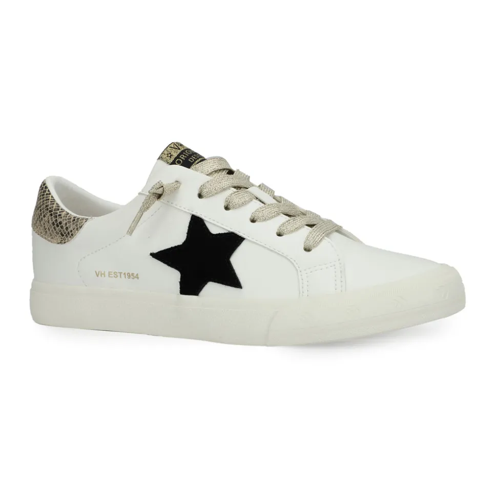 Sale GRANDE - WHITE/BLACK/SNAKE POP Low Tops