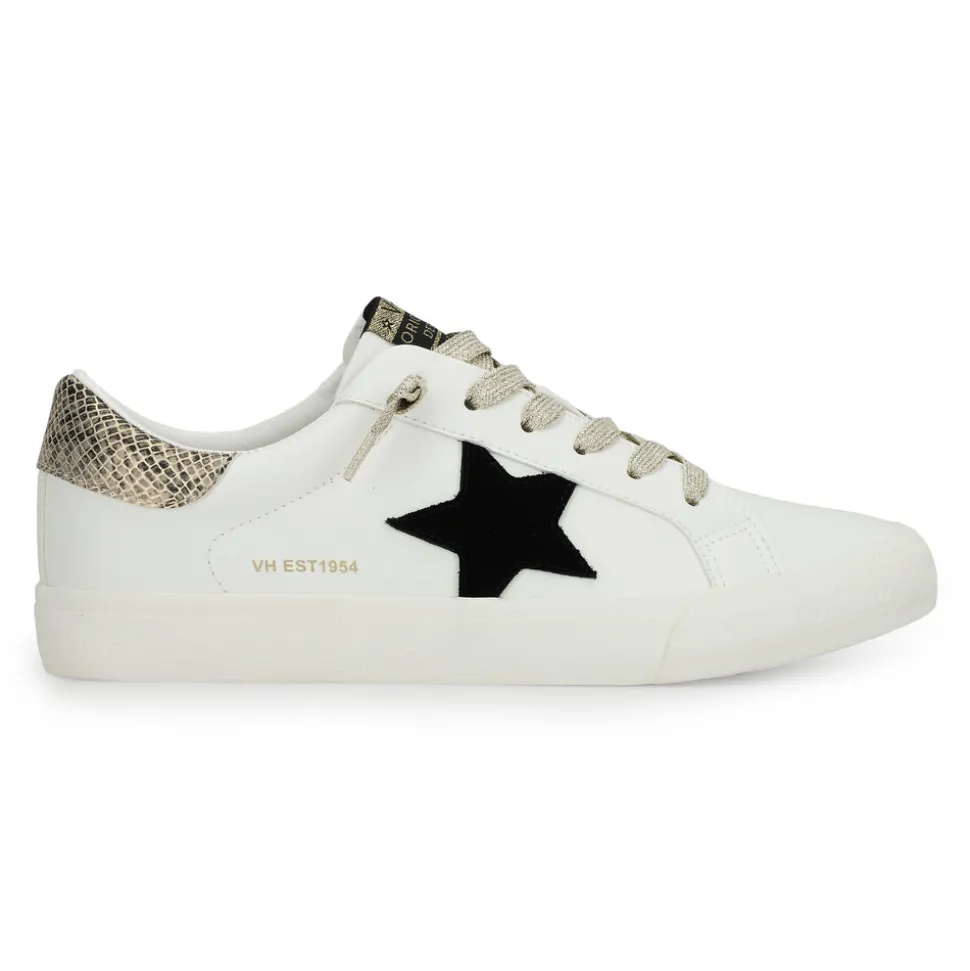 Sale GRANDE - WHITE/BLACK/SNAKE POP Low Tops