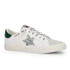 Online GRANDE - WHITE/GREY/GREEN Low Tops
