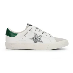 Online GRANDE - WHITE/GREY/GREEN Low Tops