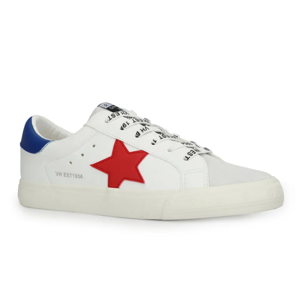 Store GRANDE - WHITE/RED/COBALT POP Low Tops