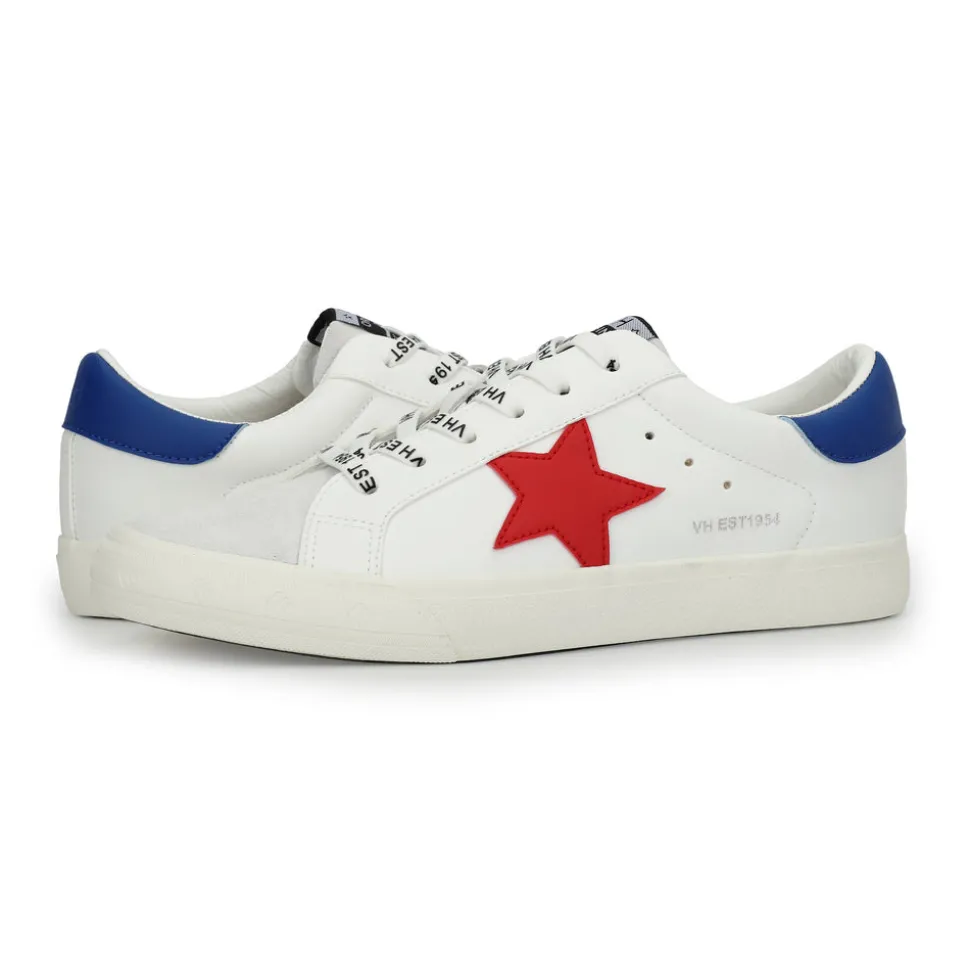 Store GRANDE - WHITE/RED/COBALT POP Low Tops