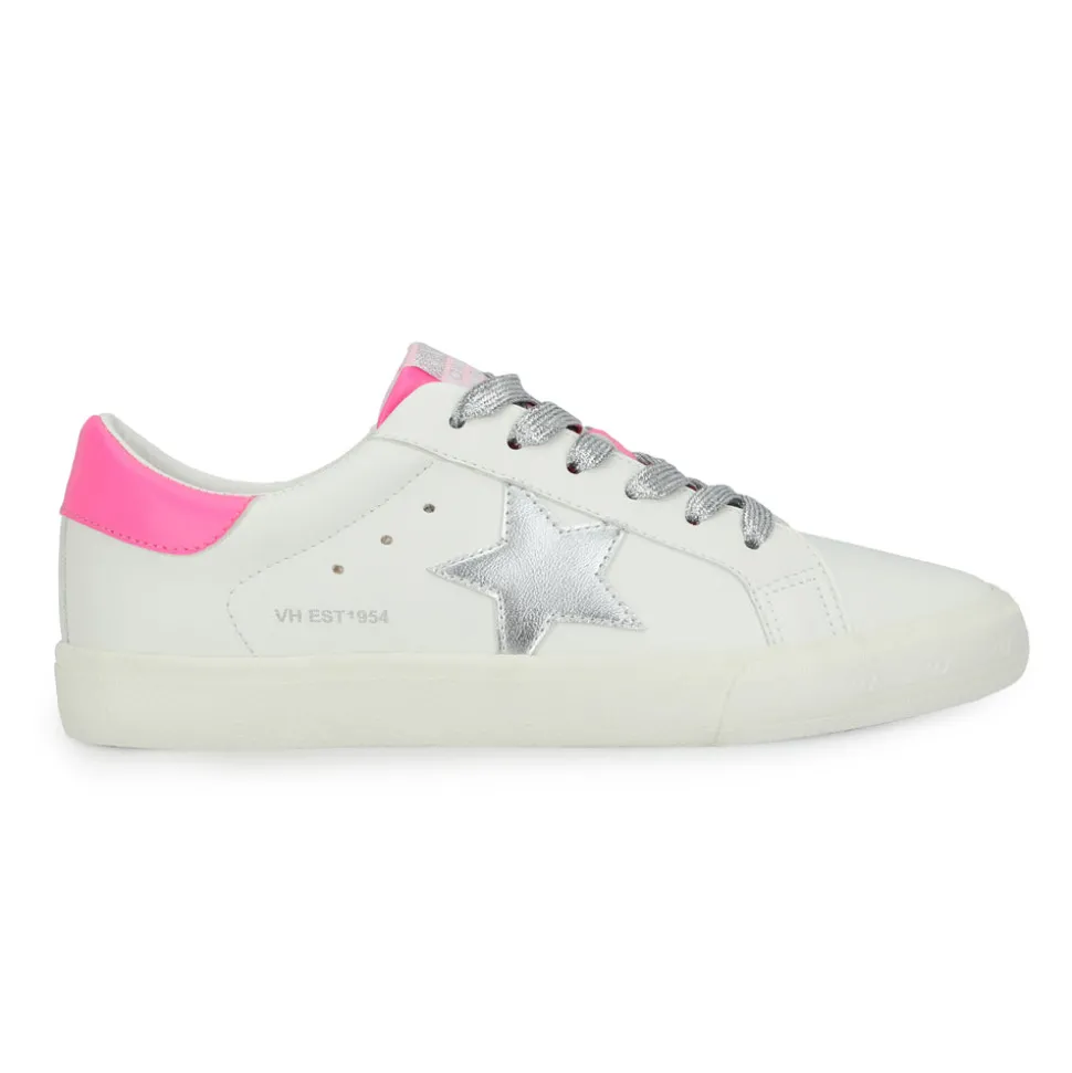 Best GRANDE - WHITE/WASHED SILVER/PINK Low Tops