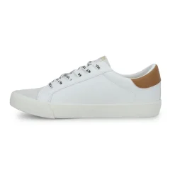 Hot GRANDE WHITE/TAN/GOLD/GREY Low Tops