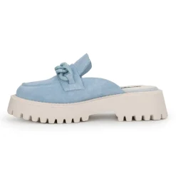 Cheap HAZEL - SKY BLUE Loafers