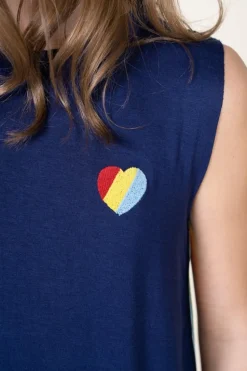 Discount HEART AND STRIPES TANK Kids Kids Tops